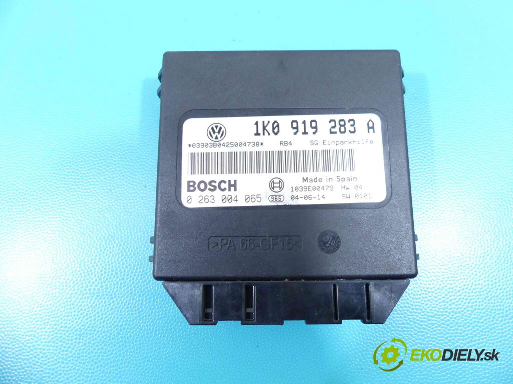 Vw Golf V 2003-2009 1.4 FSI 90 HP manual 66 kW 1390 cm3 3- modul riadiaca jednotka 1K0919283A (Ostatné)