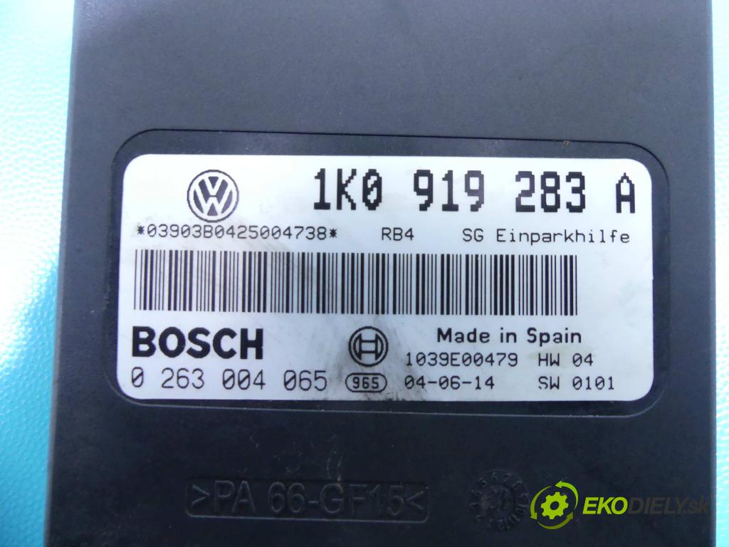 Vw Golf V 2003-2009 1.4 FSI 90 HP manual 66 kW 1390 cm3 3- modul riadiaca jednotka 1K0919283A (Ostatné)
