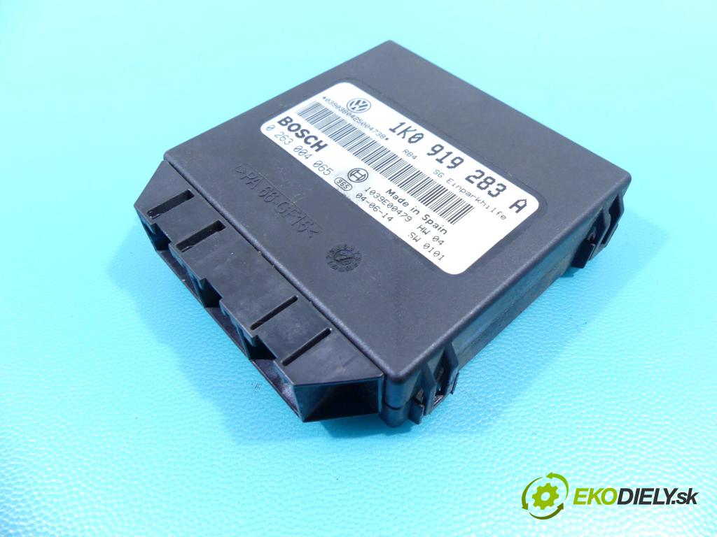 Vw Golf V 2003-2009 1.4 FSI 90 HP manual 66 kW 1390 cm3 3- modul riadiaca jednotka 1K0919283A (Ostatné)