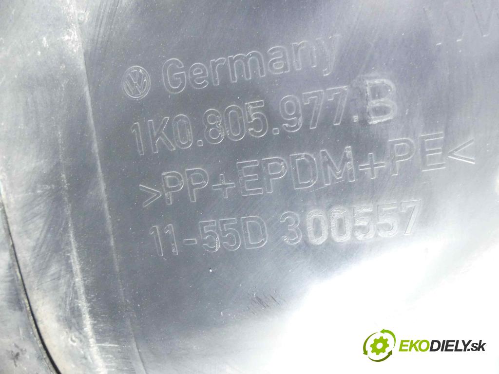 Vw Golf V 2003-2009 1.4 FSI 90 hp manual 66 kW 1390 cm3 3- blatník: přední levé 1K0805977B