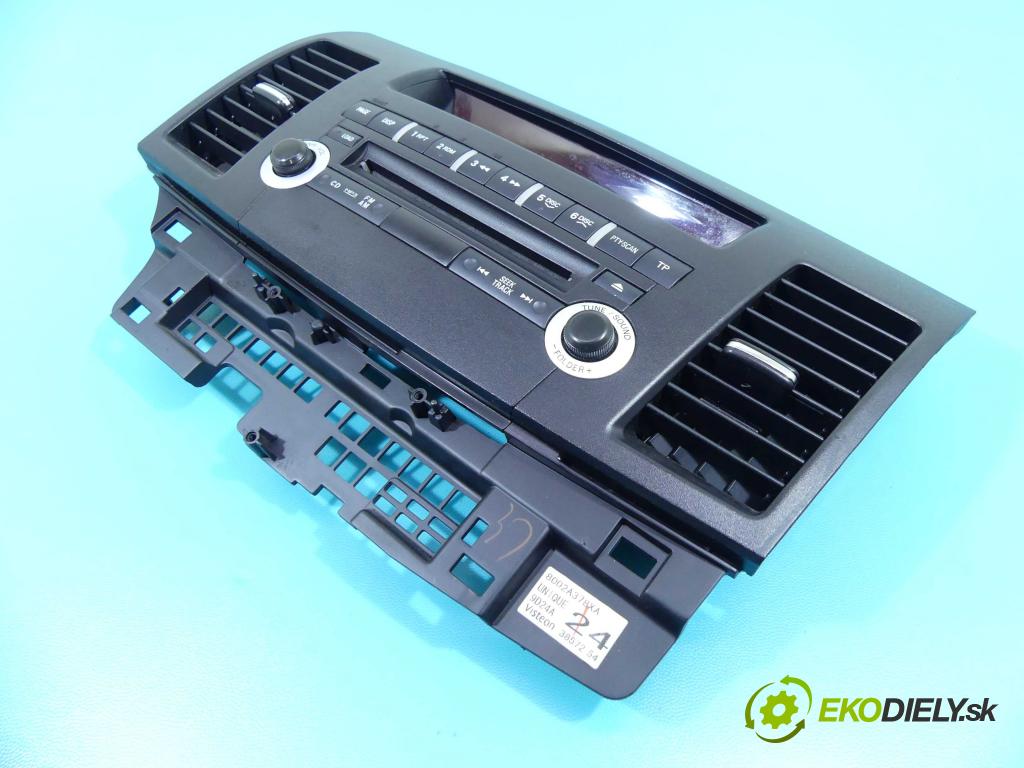 Mitsubishi Lancer VIII 2007-2016 1.8 16V 143 HP manual 105 kW 1798 cm3 4- Radio originál 8002A378XA