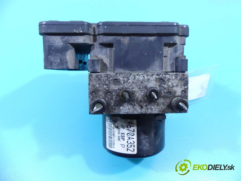 Mitsubishi Lancer VIII 2007-2016 1.8 16V 143 HP manual 105 kW 1798 cm3 4- čerpadlo abs 062109-52233 (Pumpy ABS)