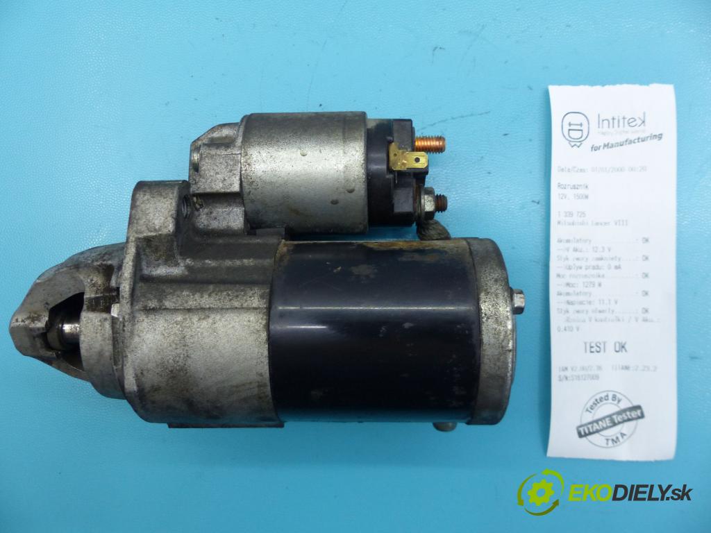Mitsubishi Lancer VIII 2007-2016 1.8 16V 143 HP manual 105 kW 1798 cm3 4- štartér M000T21571 (Štartéry)