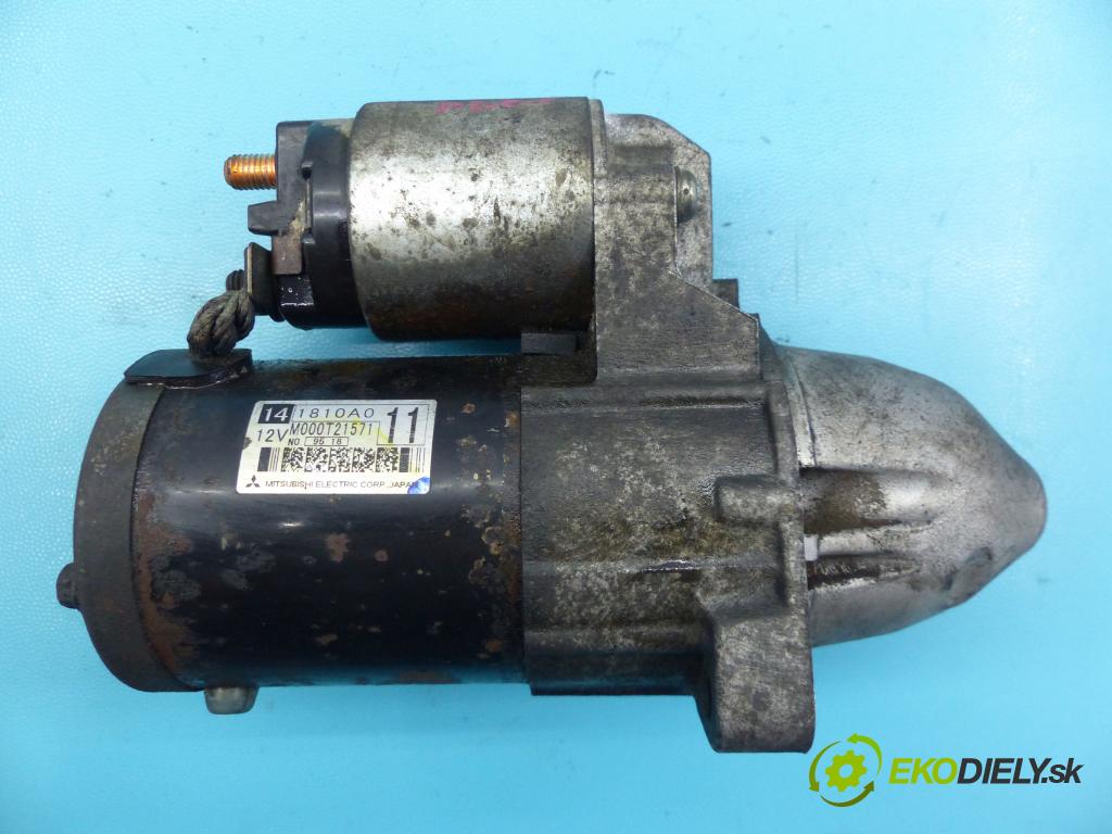 Mitsubishi Lancer VIII 2007-2016 1.8 16V 143 HP manual 105 kW 1798 cm3 4- štartér M000T21571 (Štartéry)