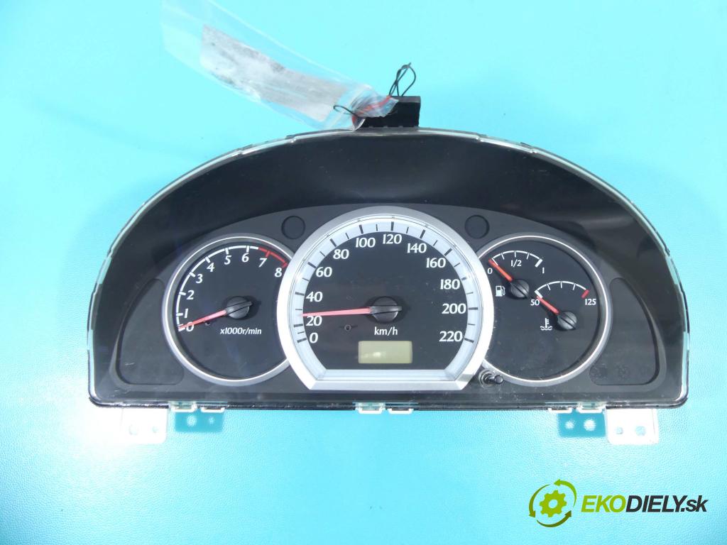 Chevrolet Lacetti 1.6 16V 109 HP manual 80 kW 1598 cm3 5- prístrojovka/ budíky 96430919PJ (Prístrojové dosky, displeje)