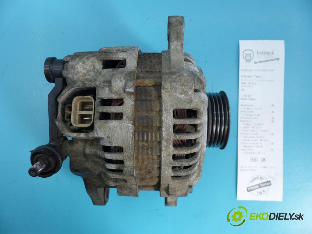 Mazda Premacy 1.8 16V 103 hp manual 76 kW 1798 cm3 5- Alternator  (Alternátory)