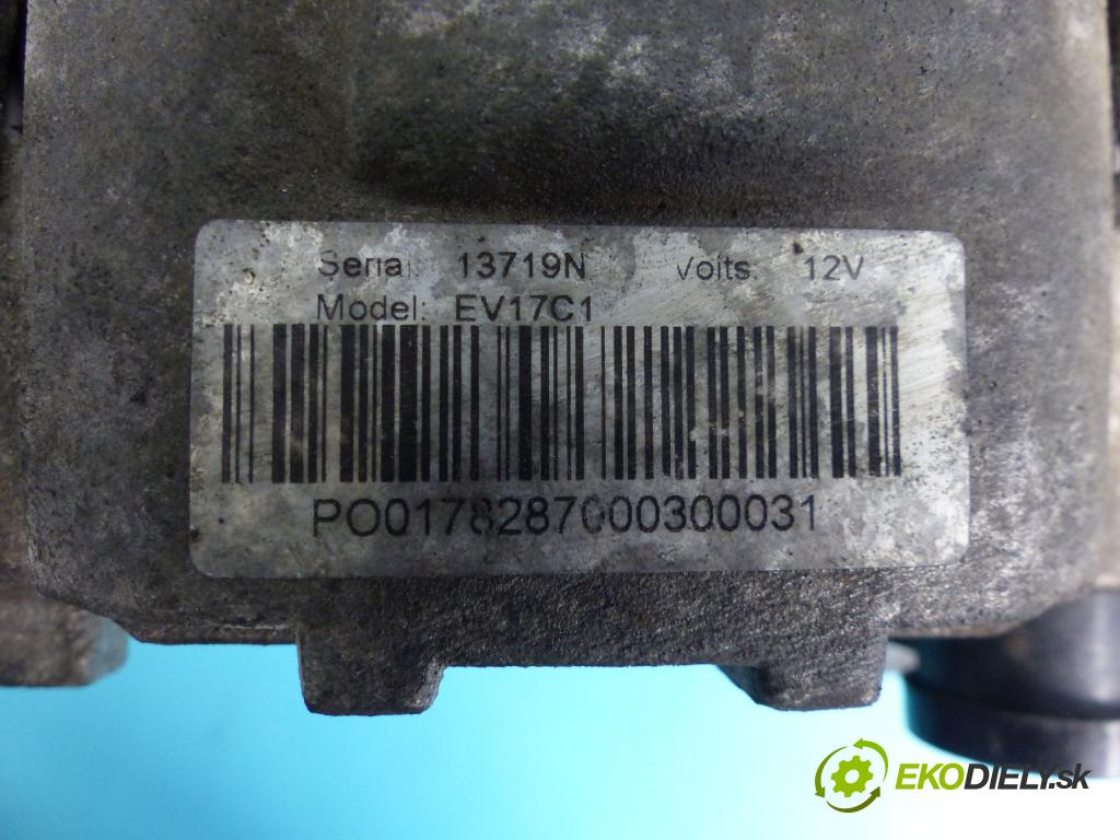 Mazda Premacy 1.8 16V 103 hp manual 76 kW 1798 cm3 5- Alternator  (Alternátory)
