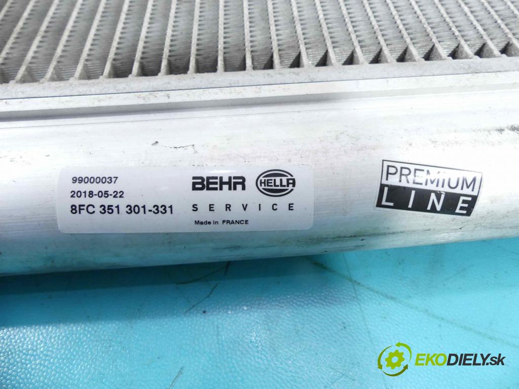 Bmw 5 E60 2003-2010 2.0d 150 HP manual 110 kW 1995 cm3 4- chladič klimatizácie 99000037 (Chladiče klimatizácie)