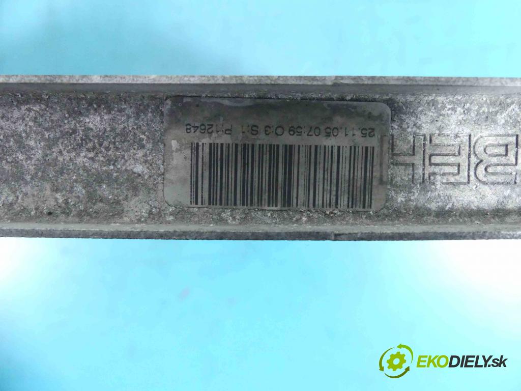 Bmw 5 E60 2003-2010 2.0d 150 HP manual 110 kW 1995 cm3 4- chladič voda: 7787440-03 (Chladiče vody)