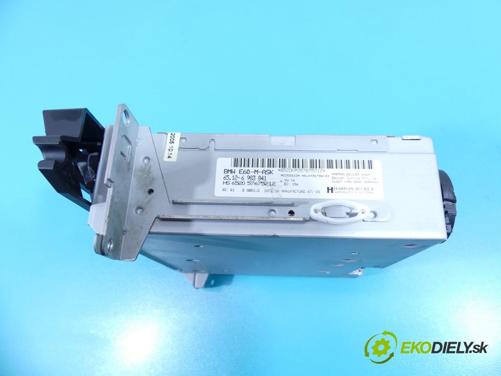 Bmw 5 E60 2003-2010 2.0d 150 HP manual 110 kW 1995 cm3 4- Radio originál 6983841