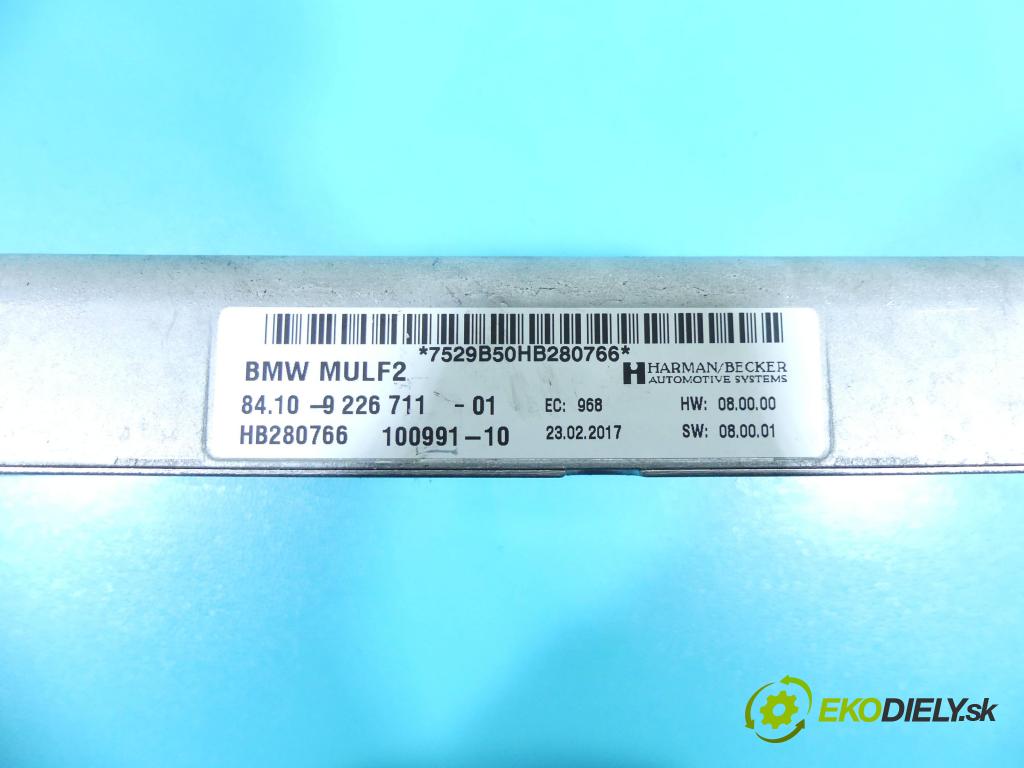 Bmw 5 E60 2003-2010 2.0d 150 HP manual 110 kW 1995 cm3 4- Zesilovač: 9226711 (Zosilňovače)