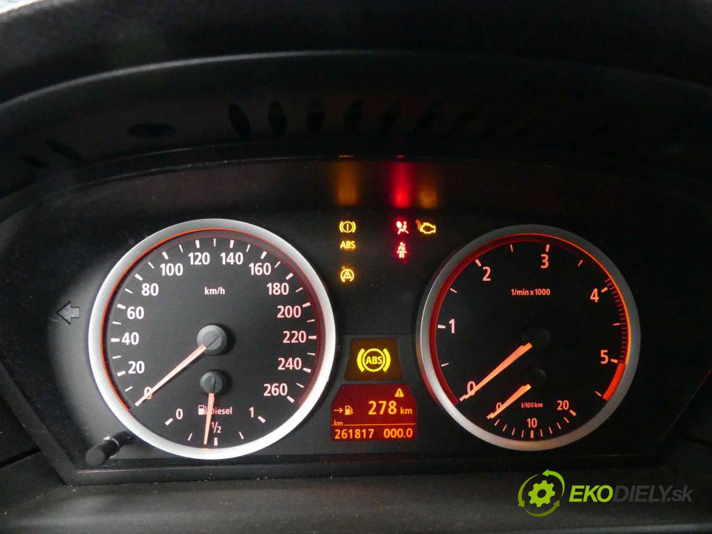 Bmw 5 E60 2003-2010 2.0d 150 HP manual 110 kW 1995 cm3 4- prístrojovka/ budíky 6952897 (Prístrojové dosky, displeje)