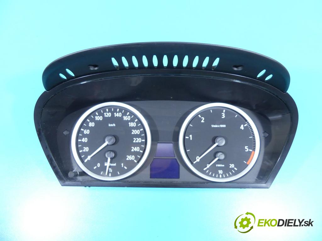 Bmw 5 E60 2003-2010 2.0d 150 HP manual 110 kW 1995 cm3 4- prístrojovka/ budíky 6952897 (Prístrojové dosky, displeje)