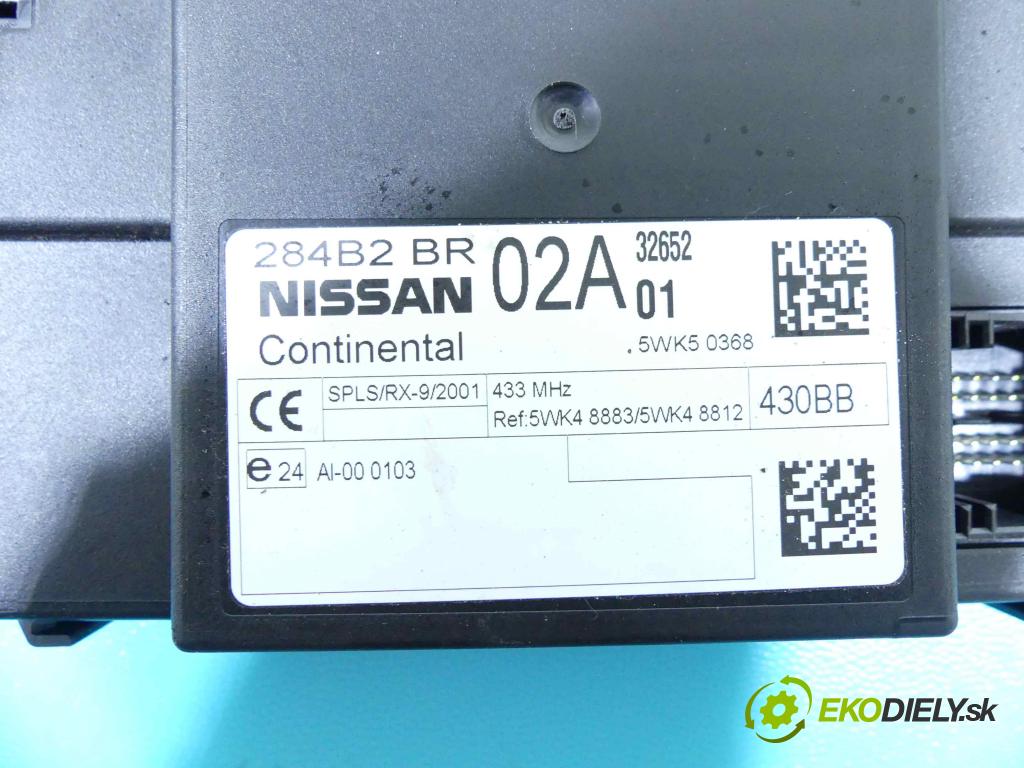 Nissan Qashqai I J10 2006-2013 1.6 dci 131 hp manual 96 kW 1598 cm3 5- modul řídící jednotka 5WK50368 (Ostatní)