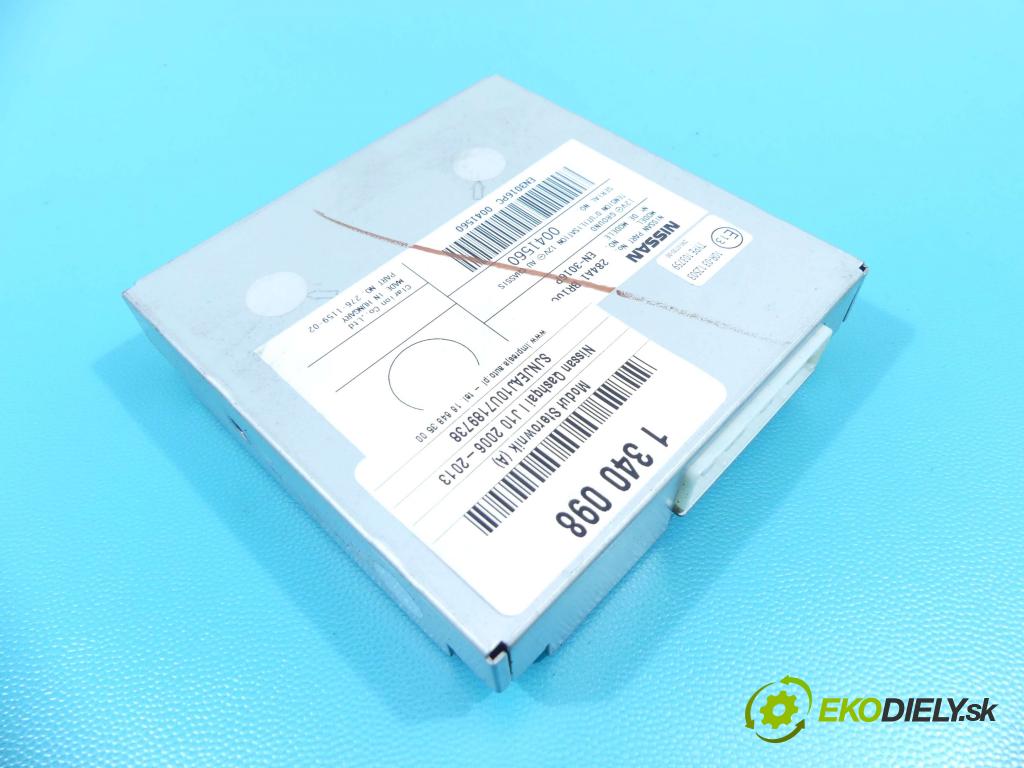 Nissan Qashqai I J10 2006-2013 1.6 dci 131 HP manual 96 kW 1598 cm3 5- modul riadiaca jednotka 284A1-BR10C (Ostatné)