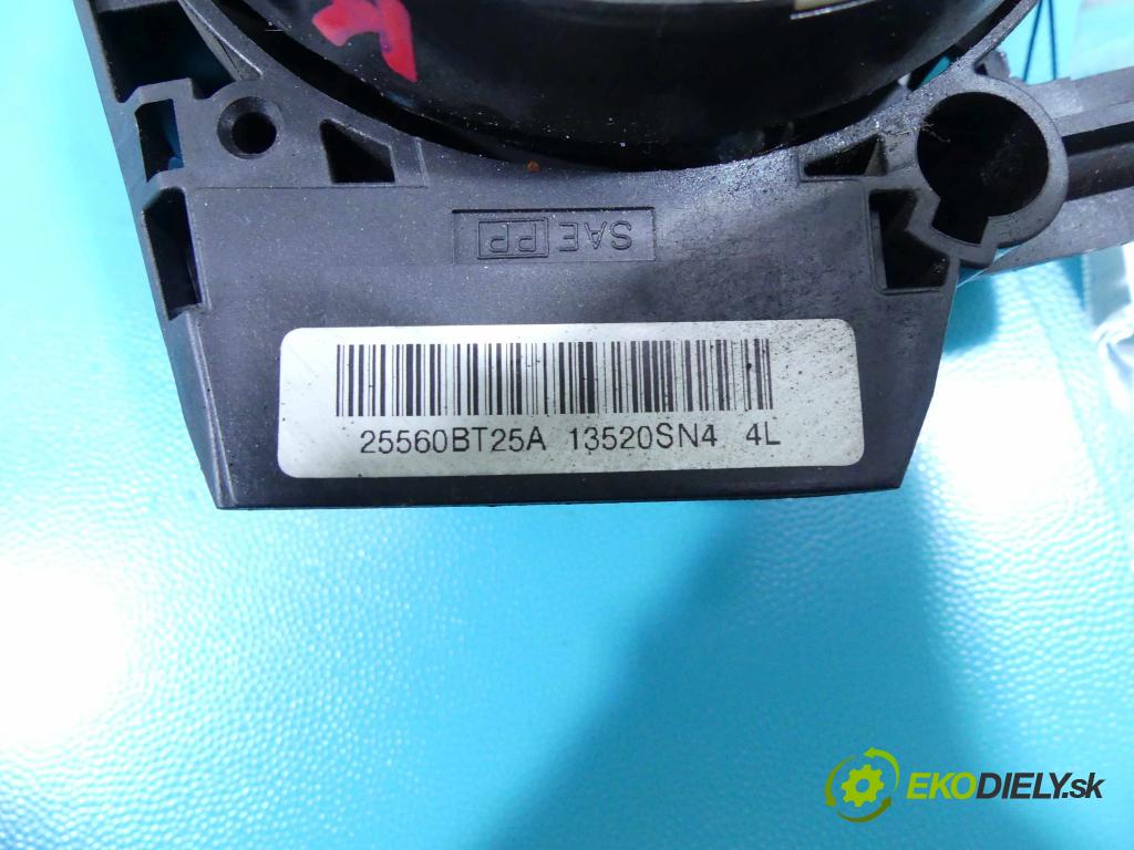Nissan Qashqai I J10 2006-2013 1.6 dci 131 HP manual 96 kW 1598 cm3 5- Páska: airbag 25560BT25A (Airbagy)