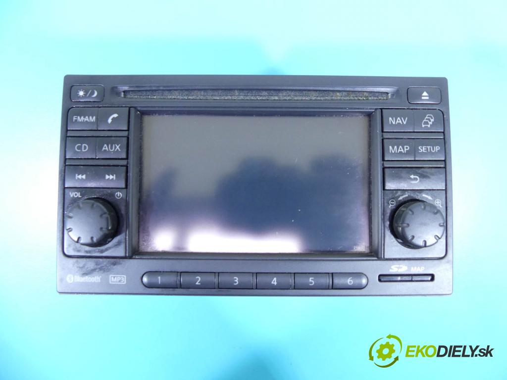 Nissan Qashqai I J10 2006-2013 1.6 dci 131 HP manual 96 kW 1598 cm3 5- Radio originál 25915BH30E