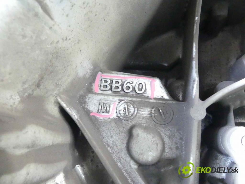 Nissan Qashqai I J10 2006-2013 1.6 dci 131 HP manual 96 kW 1598 cm3 5- prevodovka stupeň,rýchlosť manual BB60D
