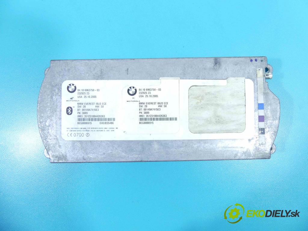 Bmw X3 E83 2003-2010 2.0d (M47): 150 HP manual 110 kW 1995 cm3 5- modul riadiaca jednotka 6963758 (Ostatné)