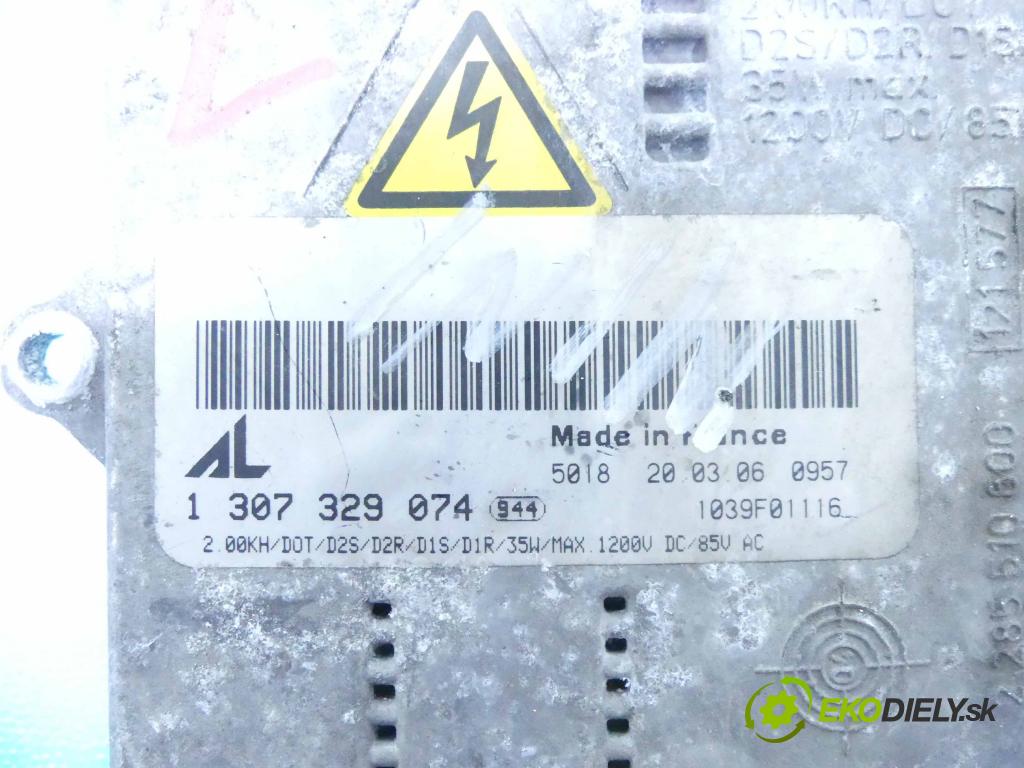 Bmw X3 E83 2003-2010 2.0d (M47): 150 HP manual 110 kW 1995 cm3 5- střídač: xenon 1307329074 (Riadiace jednotky xenónu)