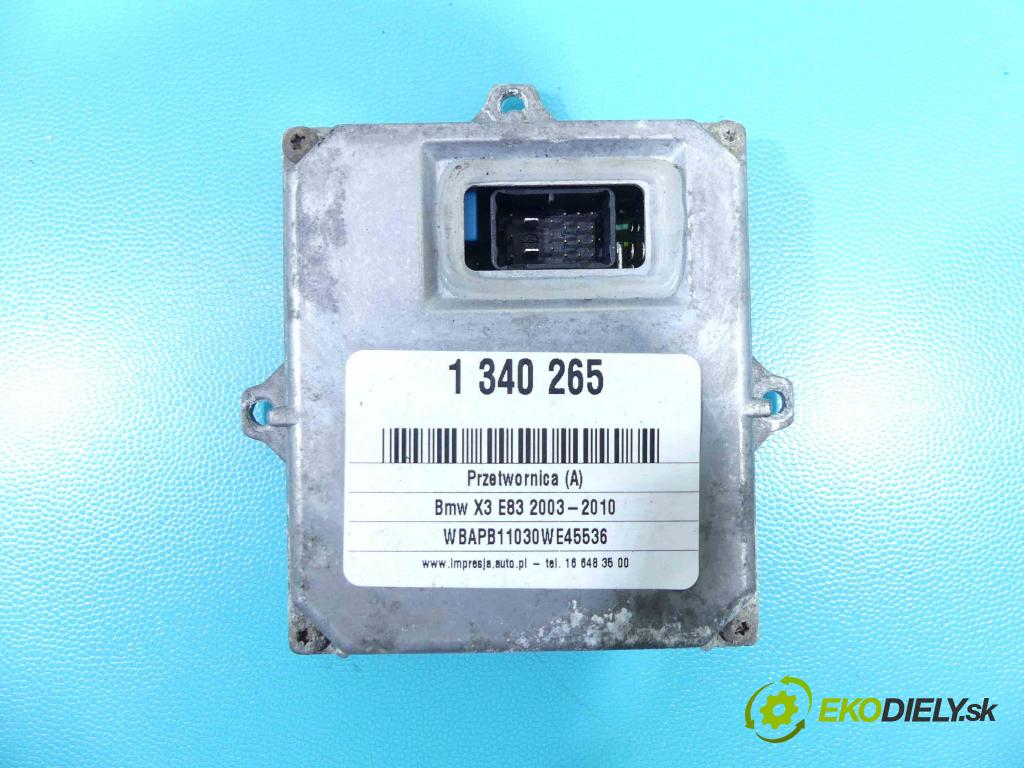 Bmw X3 E83 2003-2010 2.0d (M47): 150 HP manual 110 kW 1995 cm3 5- střídač: xenon 1307329074 (Riadiace jednotky xenónu)