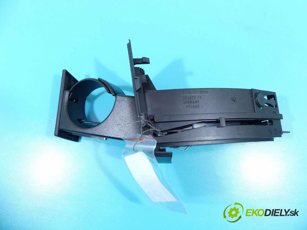 Bmw X3 E83 2003-2010 2.0d (M47) 150 hp manual 110 kW 1995 cm3 5- Rukojeť: na napoje: 3418358 (Úchyty)