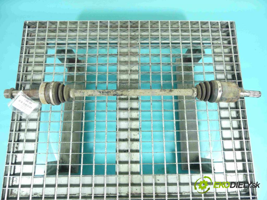 Renault Koleos I 2008-2016 2.0 dci 150 HP manual 110 kW 1995 cm3 5- poloos ľavé  (Poloosy)