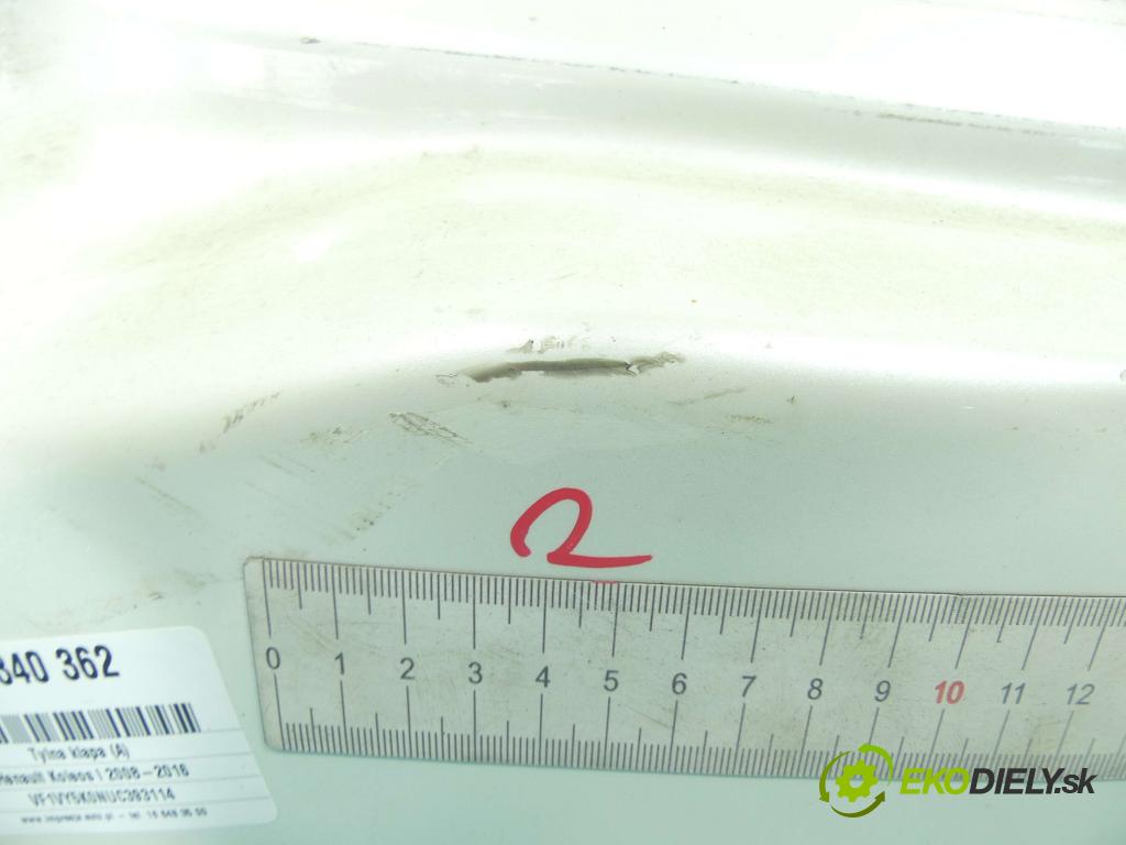 Renault Koleos I 2008-2016 2.0 dci 150 hp manual 110 kW 1995 cm3 5- zadní kufrové dveře  (Zadní kapoty)