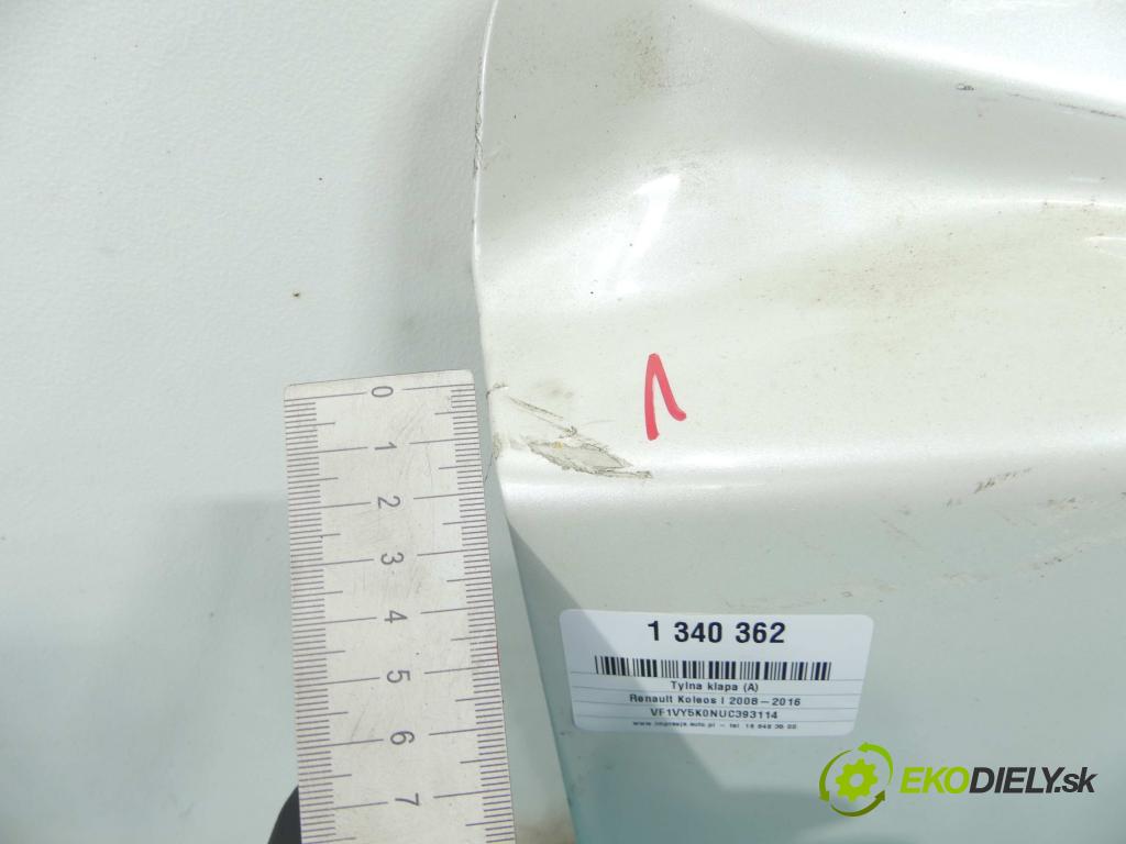 Renault Koleos I 2008-2016 2.0 dci 150 hp manual 110 kW 1995 cm3 5- zadní kufrové dveře  (Zadní kapoty)