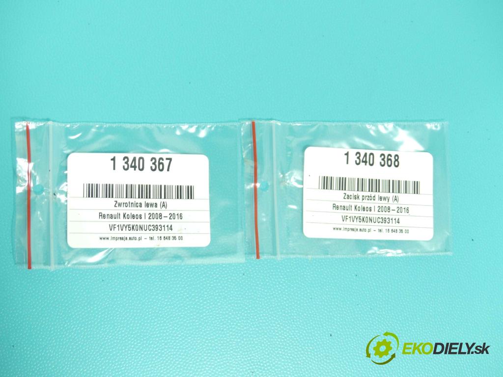 Renault Koleos I 2008-2016 2.0 dci 150 HP manual 110 kW 1995 cm3 5- náboj ľavé  (Náboje)