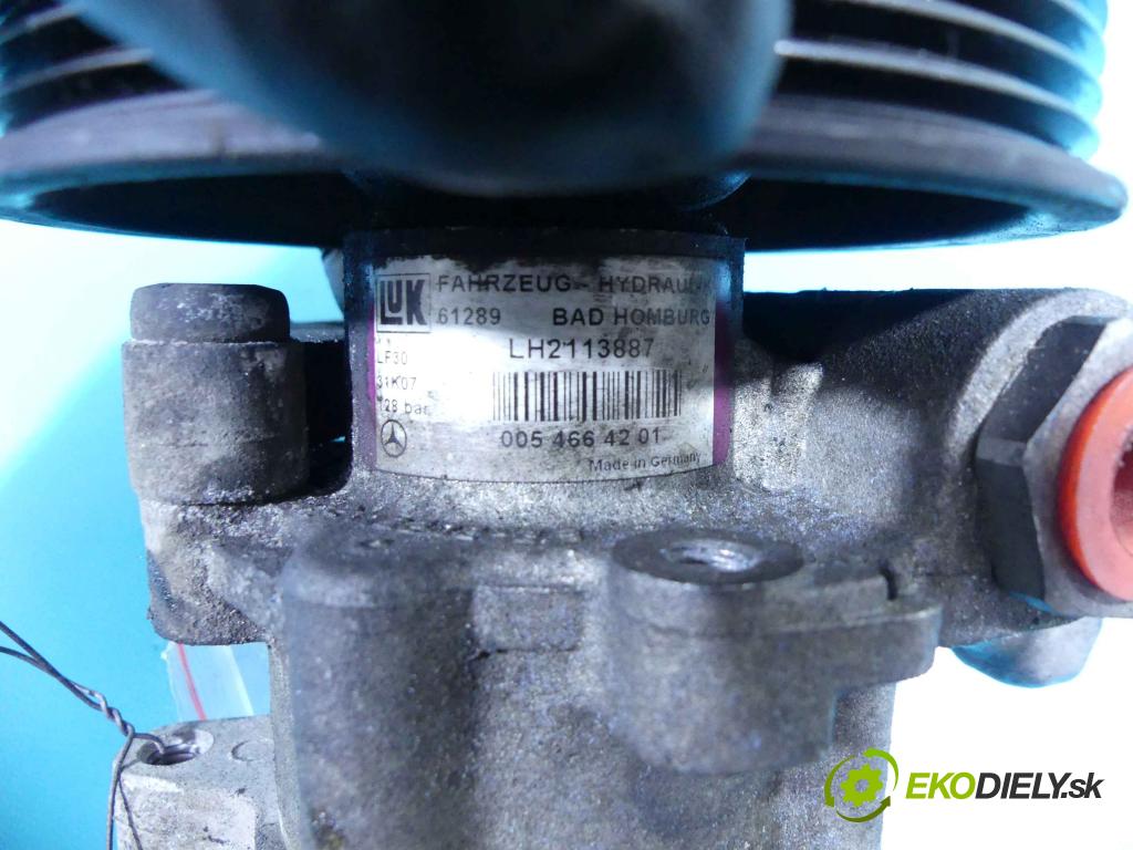 Mercedes C W204 2007-2014 3.0 V6 231 HP automatic 170 kW 2996 cm3 4- čerpadlo posilovač 0054664201 (Servočerpadlá, pumpy riadenia)