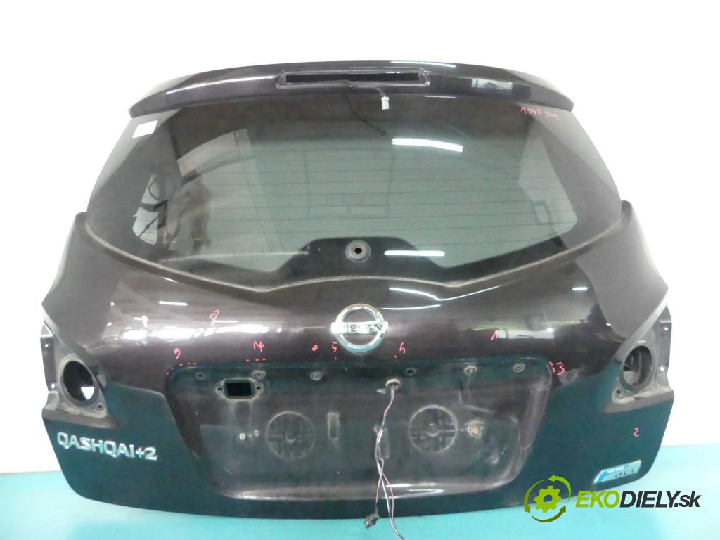 Nissan Qashqai I J10 2006-2013 1.6 dci 131 hp manual 96 kW 1598 cm3 5- zadní kufrové dveře  (Zadní kapoty)