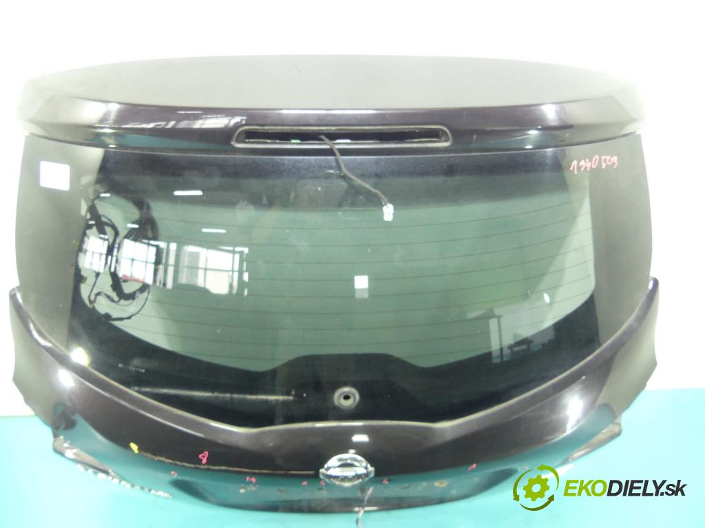 Nissan Qashqai I J10 2006-2013 1.6 dci 131 hp manual 96 kW 1598 cm3 5- zadní kufrové dveře  (Zadní kapoty)