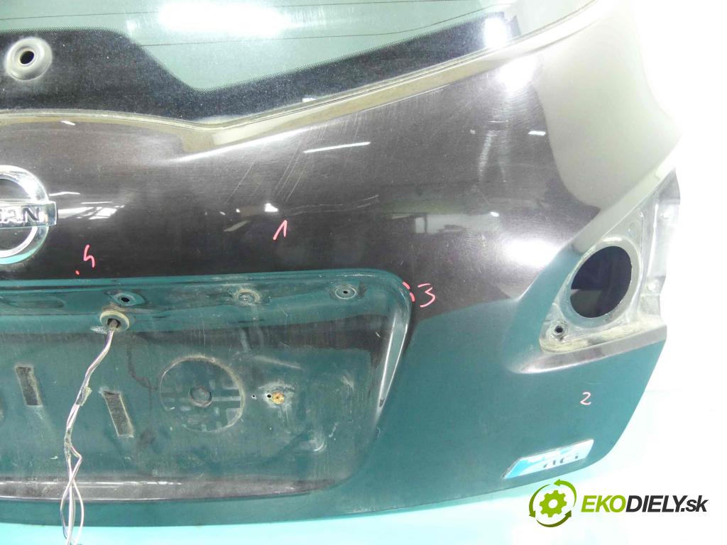 Nissan Qashqai I J10 2006-2013 1.6 dci 131 hp manual 96 kW 1598 cm3 5- zadní kufrové dveře  (Zadní kapoty)