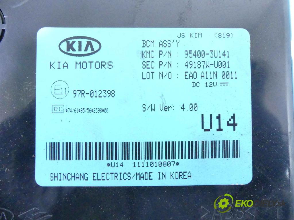Kia Sportage III 2010-2015 2.0 crdi 136 HP automatic 100 kW 1995 cm3 5- modul riadiaca jednotka 95400-3U141 (Ostatné)