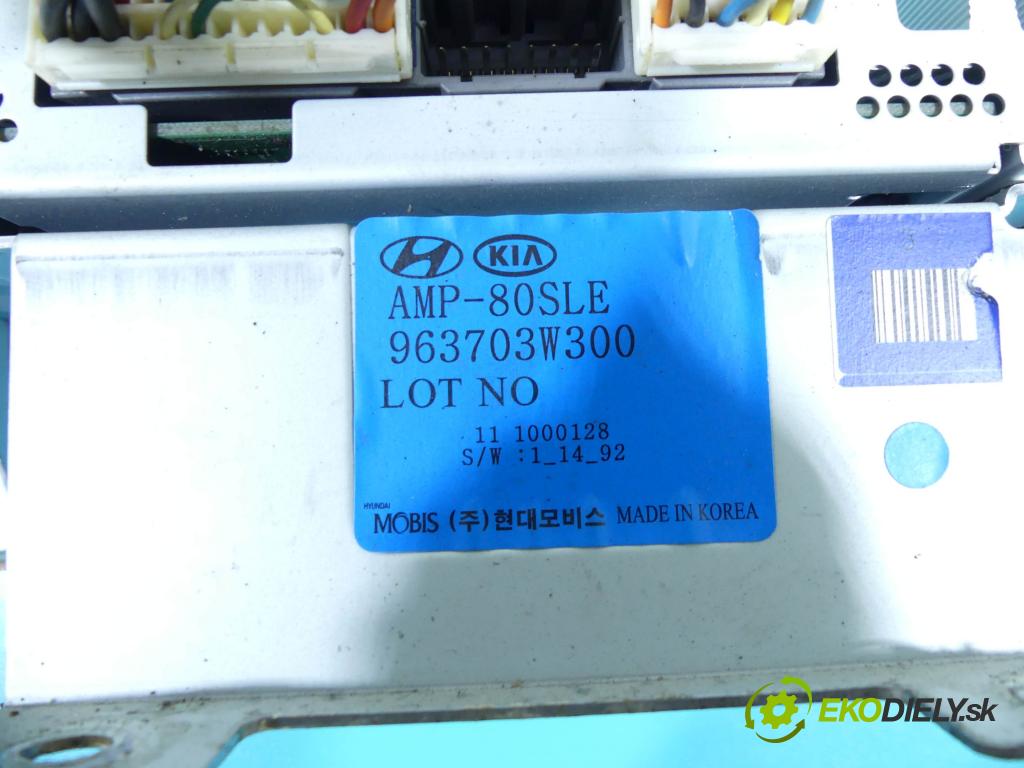 Kia Sportage III 2010-2015 2.0 crdi 136 HP automatic 100 kW 1995 cm3 5- Zesilovač: 963703W300 (Zosilňovače)