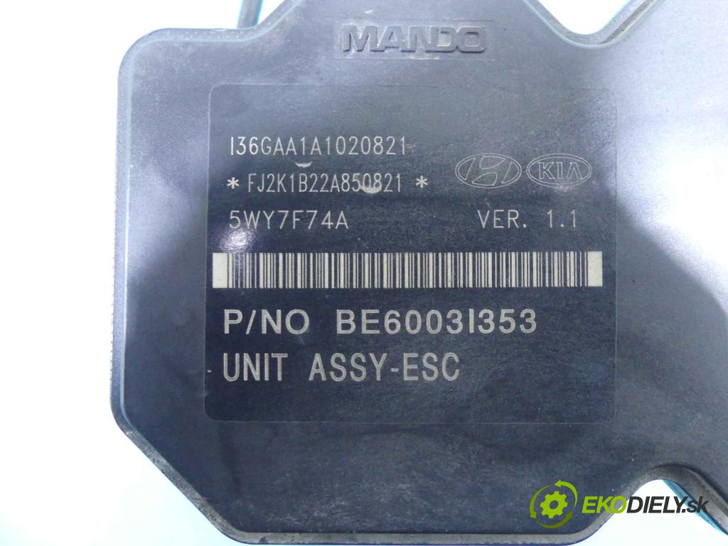 Kia Sportage III 2010-2015 2.0 crdi 136 HP automatic 100 kW 1995 cm3 5- čerpadlo abs 63210636441 (Pumpa ABS)