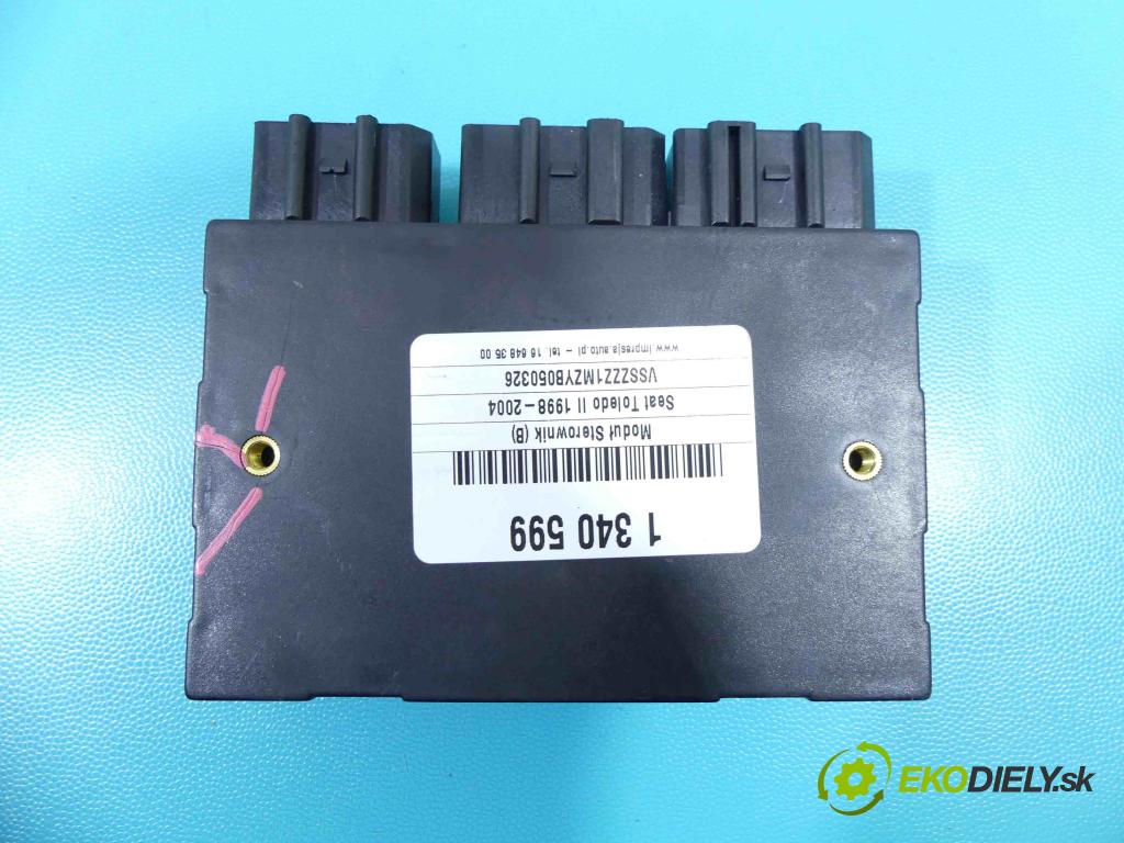 Seat Toledo II 1998-2004 1.9 tdi 110 HP manual 81 kW 1896 cm3 4- modul riadiaca jednotka 1J0959799S (Ostatné)