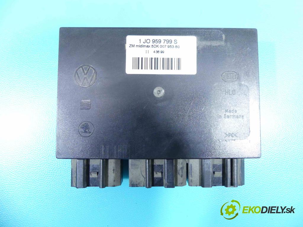 Seat Toledo II 1998-2004 1.9 tdi 110 HP manual 81 kW 1896 cm3 4- modul riadiaca jednotka 1J0959799S (Ostatné)