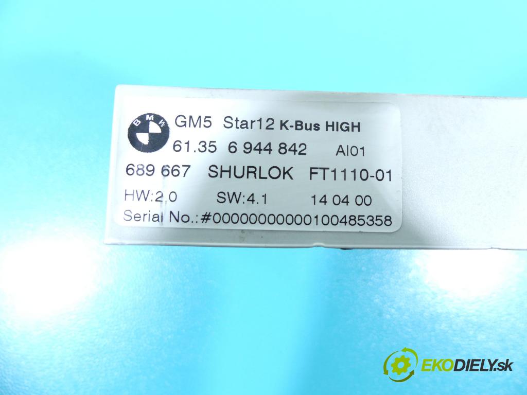 Bmw 3 E46 1998-2007 2.0d 150 HP manual 110 kW 1995 cm3 5- modul riadiaca jednotka 6944842 (Ostatné)
