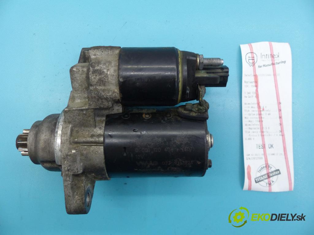 Vw Golf V 2003-2009 1.4 FSI 90 HP manual 66 kW 1390 cm3 3- štartér 0001120406 (Štartéry)