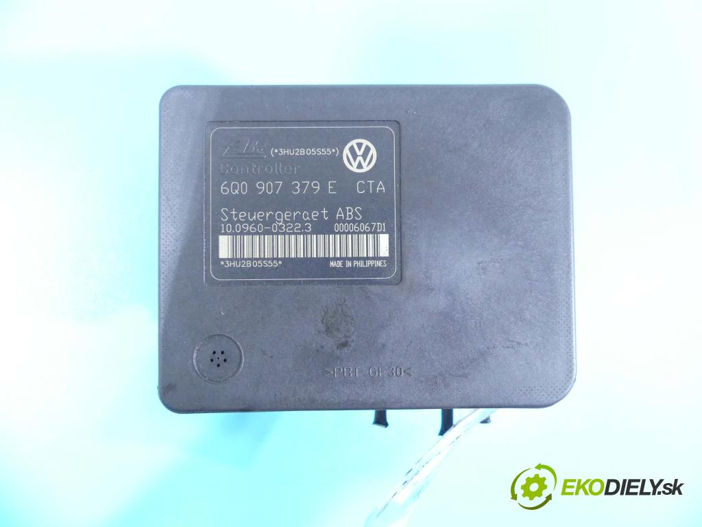 Vw Polo IV 9N 2001-2009 1.4 16V 75 HP manual 55 kW 1390 cm3 5- čerpadlo abs 6Q0614117C (Pumpy ABS)