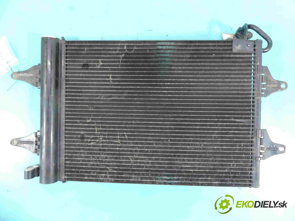 Vw Polo IV 9N 2001-2009 1.4 16V 75 HP manual 55 kW 1390 cm3 5- chladič klimatizácie 6Q0820411B (Chladiče klimatizácie)
