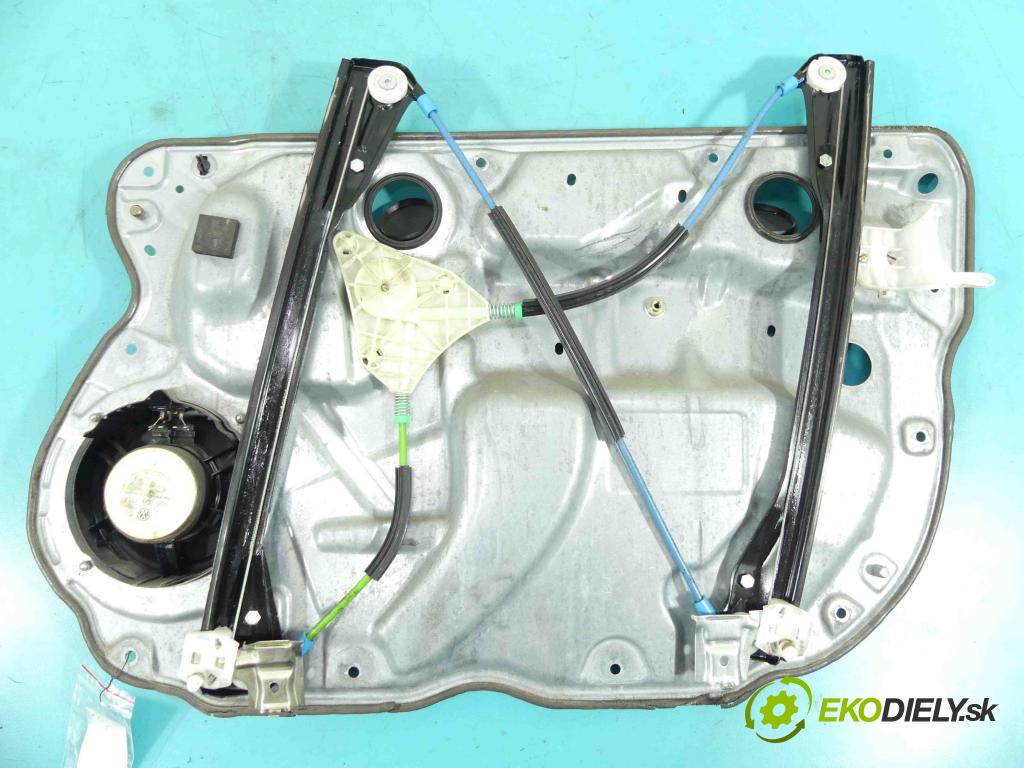 Vw Polo IV 9N 2001-2009 1.4 16V 75 hp manual 55 kW 1390 cm3 5- mechanismus stahování přední levý 6Q2959802A