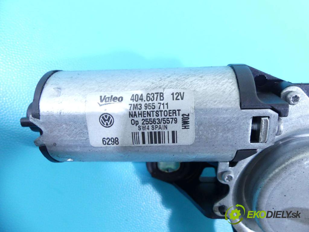 Seat Alhambra I 1996-2010 1.9 tdi 116 hp manual 85 kW 1896 cm3 5- motor stěrače zadní 7M3955711