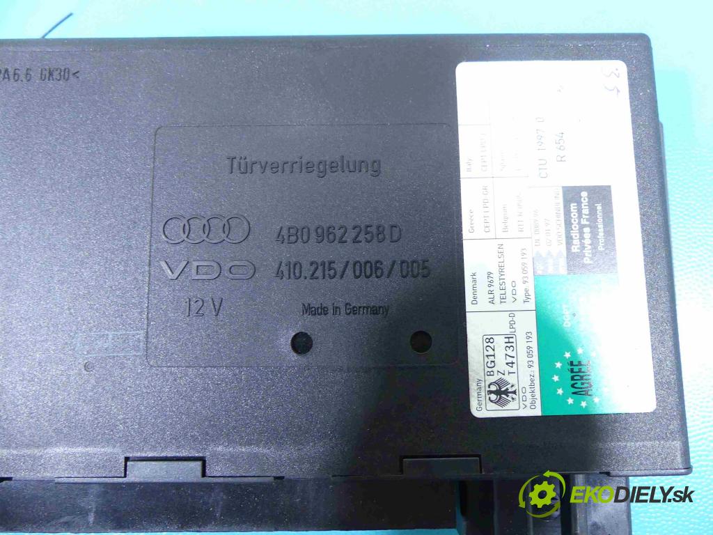 Audi A6 C5 1997-2004 1.9 tdi 110 HP manual 81 kW 1896 cm3 4- modul riadiaca jednotka 93059193 (Ostatné)