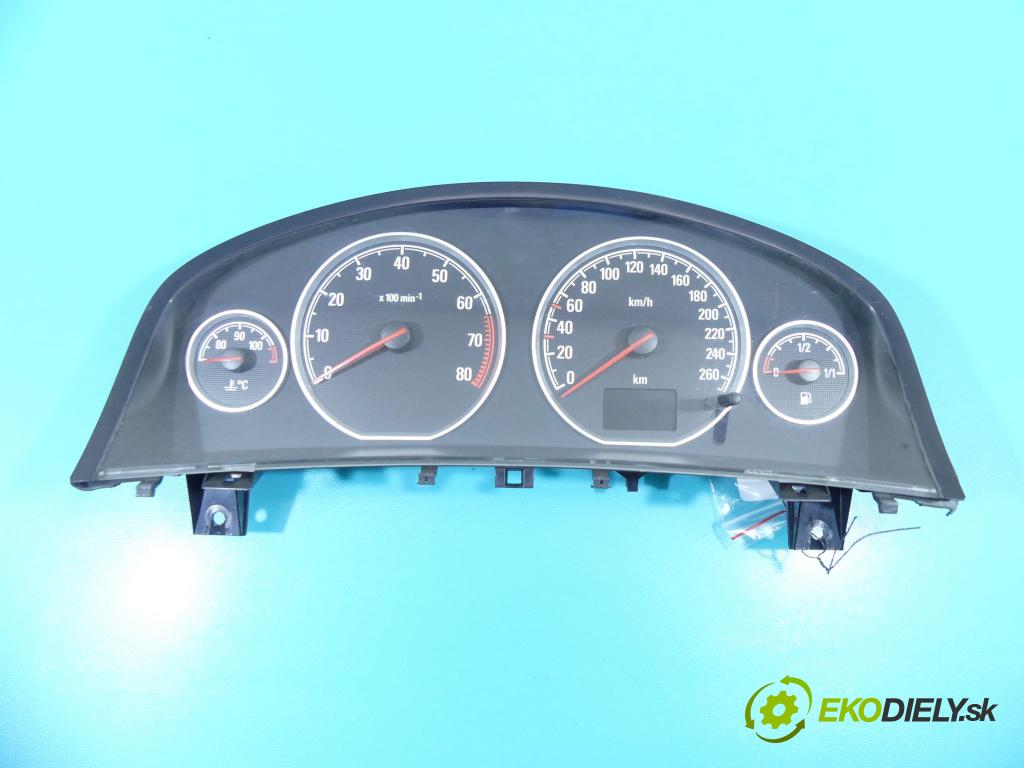 Opel Vectra C 2002-2008 2.0 T 175 HP manual 129 kW 1998 cm3 4- prístrojovka/ budíky 13193084PB (Prístrojové dosky, displeje)