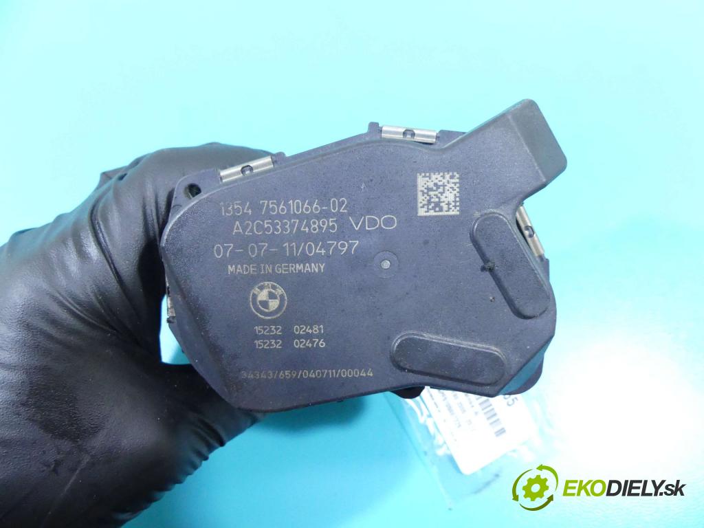 Bmw 3 E90 2005-2013 2.0 143 HP manual 105 kW 1999 cm3 4- klapka 7561066 (Škrtiace klapky)