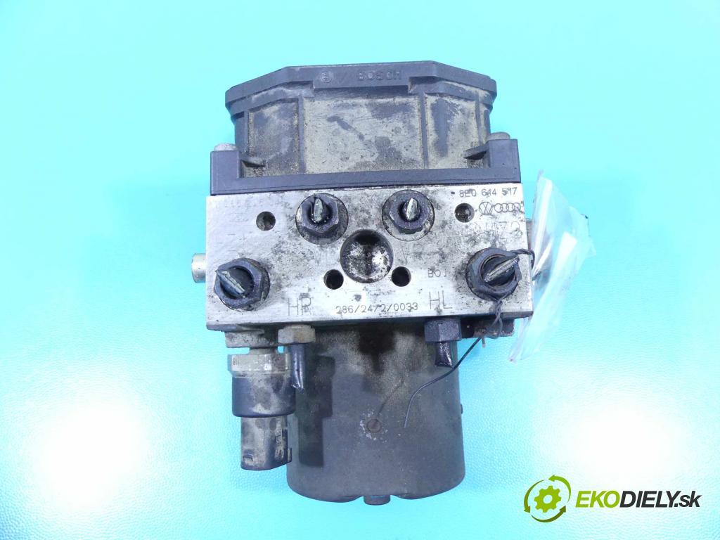 Audi A4 B6 2000-2004 1.9 tdi 131 HP manual 96 kW 1896 cm3 5- čerpadlo abs 0265950011 (Pumpy ABS)