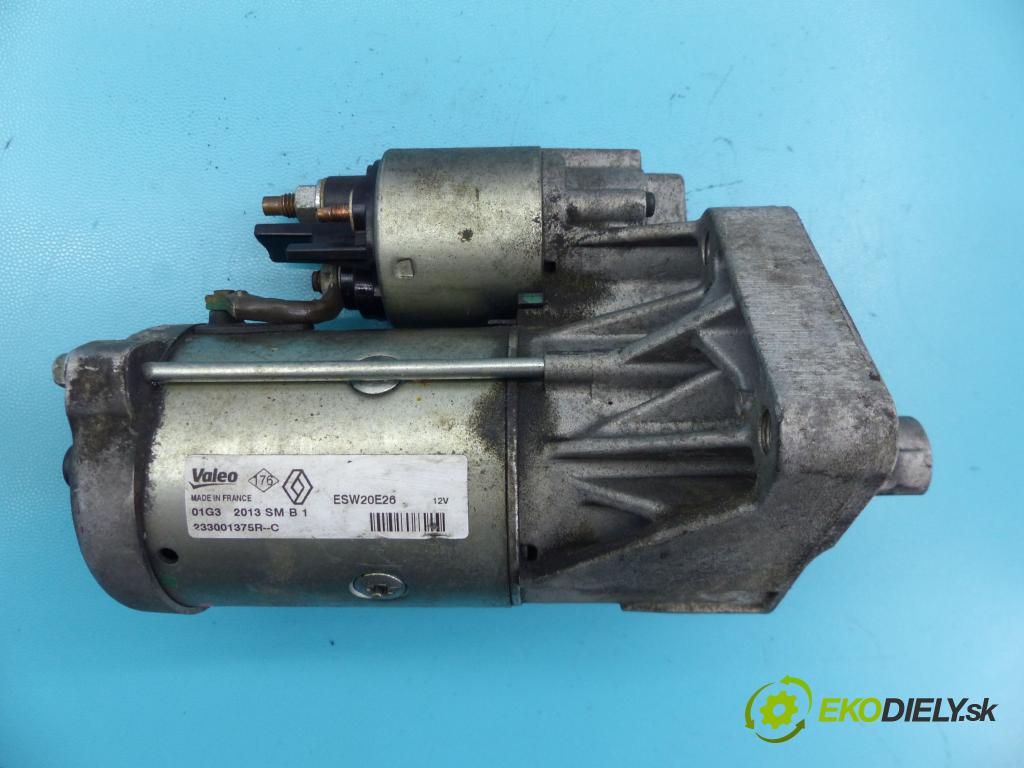 Nissan Qashqai I J10 2006-2013 1.6 dci 131 HP manual 96 kW 1598 cm3 5- štartér 233001375R-C (Štartéry)